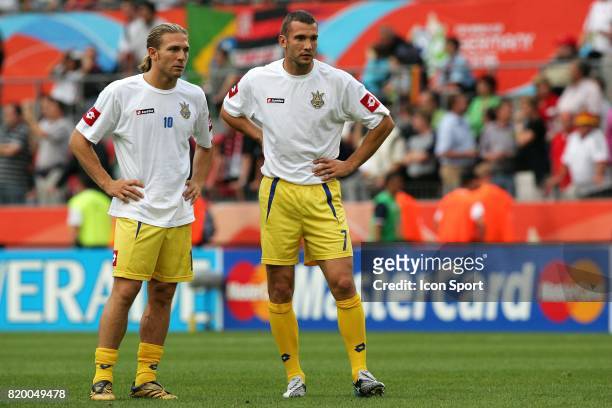 Andrei VORONIN / Andrei SHEVCHENKO - Suisse / Ukraine - - Coupe du Monde 2006 - Cologne - Allemagne,