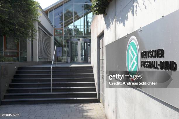 Building at DFB Headquarter on July 19, 2017 in Frankfurt am Main, Germany.