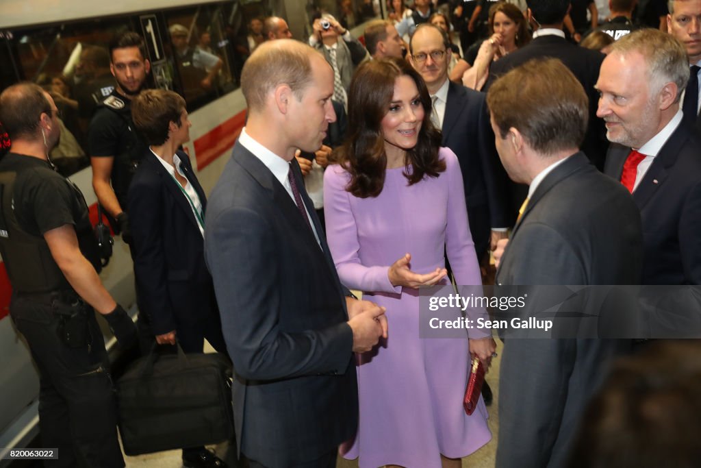 The Duke And Duchess Of Cambridge Visit Germany - Day 3