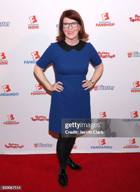 Kate Flannery Comic-Con International 2017 - Fandango Opening Night Party With Special Performance By Elle King - Arrivals at San Diego Convention...