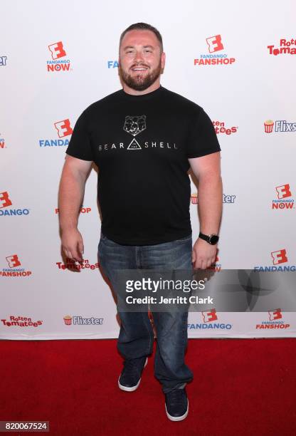 Joe P. Harris attends Comic-Con International 2017 - Fandango Opening Night Party With Special Performance By Elle King - Arrivals at San Diego...