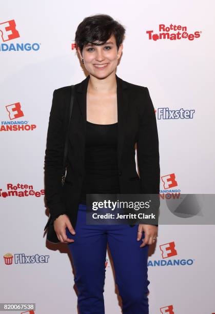 Bex Taylor-Klaus attends Comic-Con International 2017 - Fandango Opening Night Party With Special Performance By Elle King - Arrivals at San Diego...