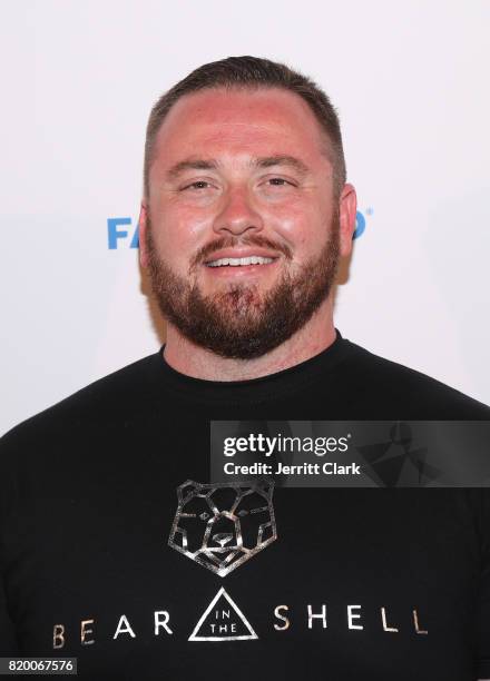 Joe P. Harris attends Comic-Con International 2017 - Fandango Opening Night Party With Special Performance By Elle King - Arrivals at San Diego...