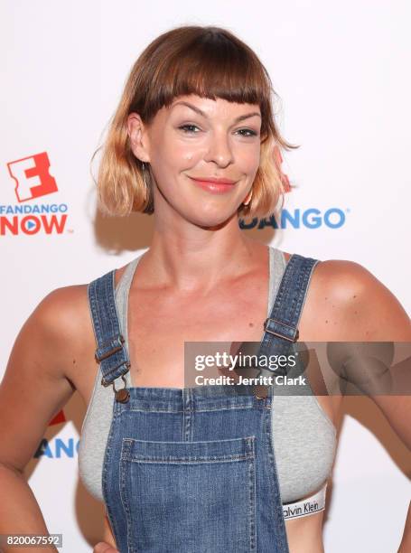 Pollyanna McIntosh attends Comic-Con International 2017 - Fandango Opening Night Party With Special Performance By Elle King - Arrivals at San Diego...
