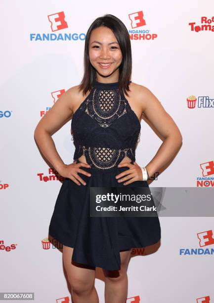 Jona Xiao attends Comic-Con International 2017 - Fandango Opening Night Party With Special Performance By Elle King - Arrivals at San Diego...