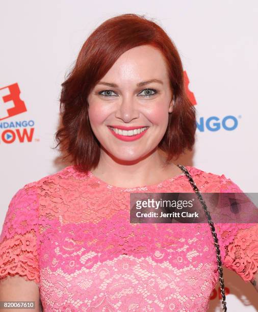 Guest attends Comic-Con International 2017 - Fandango Opening Night Party With Special Performance By Elle King - Arrivals at San Diego Convention...