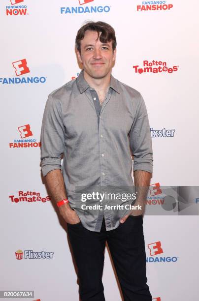 Brandon Jones attends Comic-Con International 2017 - Fandango Opening Night Party With Special Performance By Elle King - Arrivals at San Diego...