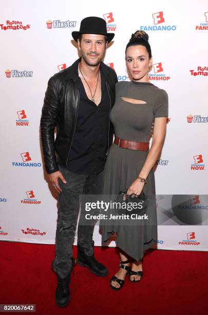 Stefan Kapicic and Ivana Horvat attend Comic-Con International 2017 - Fandango Opening Night Party With Special Performance By Elle King - Arrivals...