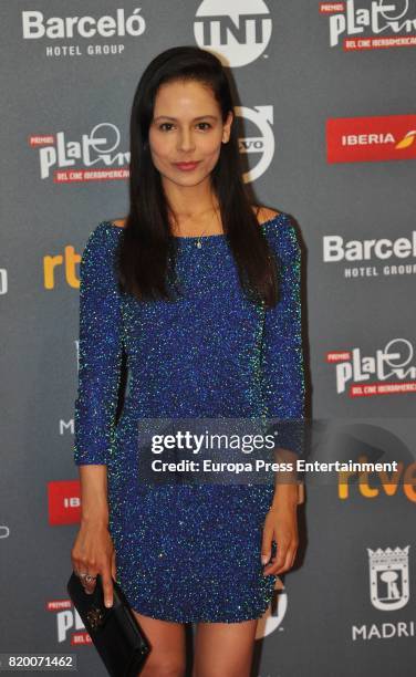 Martina Garcia attends the Platino Awards 2017 welcome Party on July 20, 2017 in Madrid, Spain.