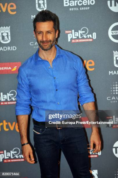 Marcos Zunino attends the Platino Awards 2017 welcome Party on July 20, 2017 in Madrid, Spain.