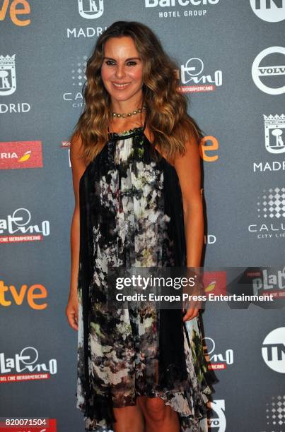 Kate del Castillo attends the Platino Awards 2017 welcome Party on July 20, 2017 in Madrid, Spain.