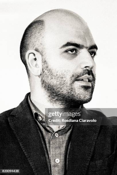 Writer Roberto Saviano attends Campus Party on July 20, 2017 in Milan, Italy.