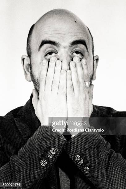 Writer Roberto Saviano attends Campus Party on July 20, 2017 in Milan, Italy.