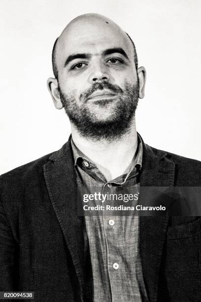 Writer Roberto Saviano attends Campus Party on July 20, 2017 in Milan, Italy.