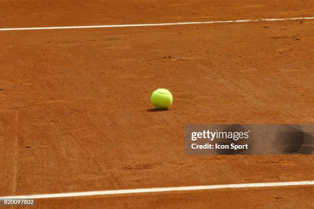 Illustration balle de tennis - - Roland Garros 2005,