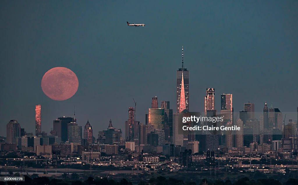Moon Over Manhattan
