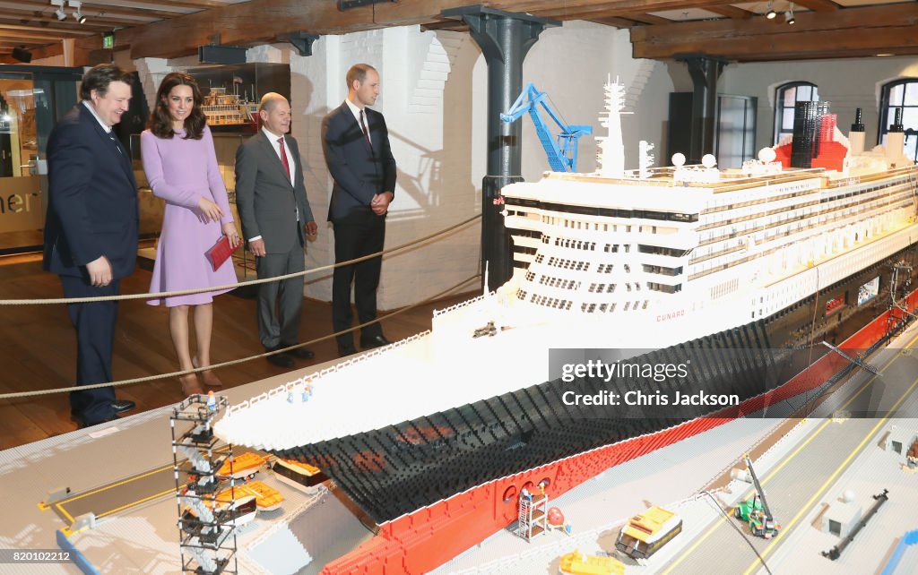 The Duke And Duchess Of Cambridge Visit Germany - Day 3