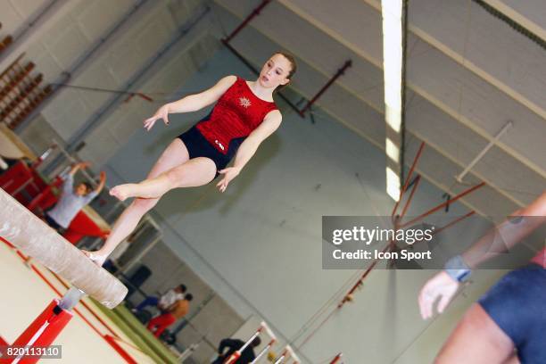 Emilie LEPENNEC - - Entrainement a l Insep - Pole Gymnastique,