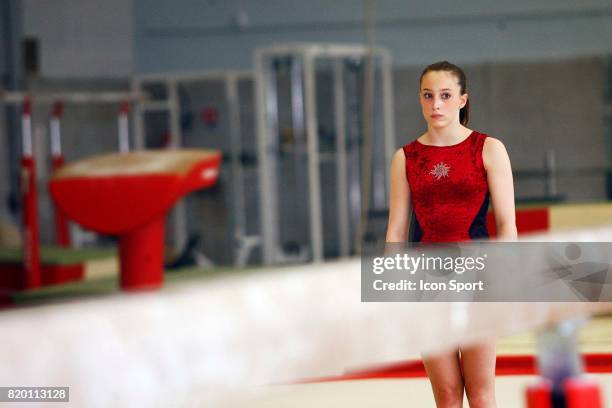 Emilie LEPENNEC - - Entrainement a l Insep - Pole Gymnastique,