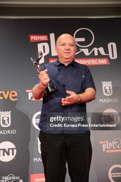 Agustin Almodovar attends Platino Awards 2017 press conference on July 21, 2017 in Madrid, Spain.