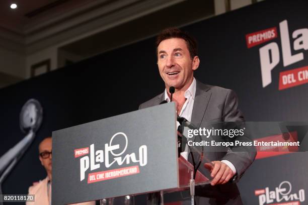 Antonio de la Torre attends Platino Awards 2017 press conference on July 21, 2017 in Madrid, Spain.