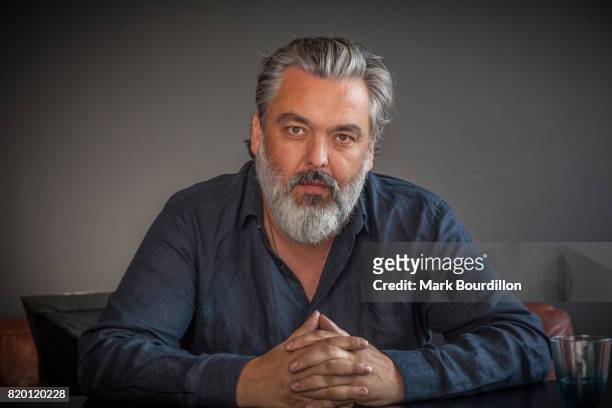 Playwright Jez Butterworth is photographed for the Sunday Times on July 4, 2017 in London, England.