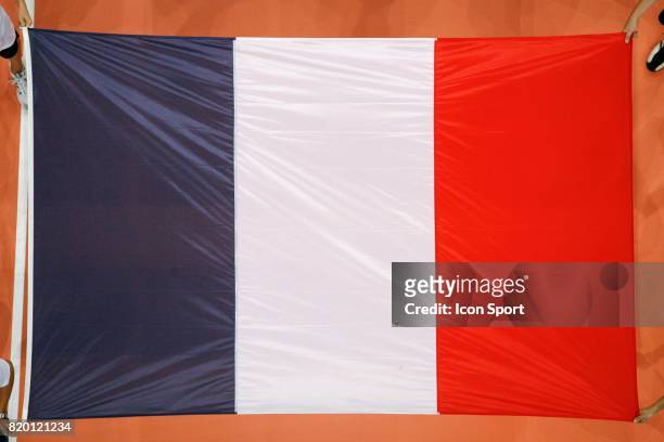 Drapeau Francais - - France / Italie - Pool B - Ligue Mondiale - Paris ,