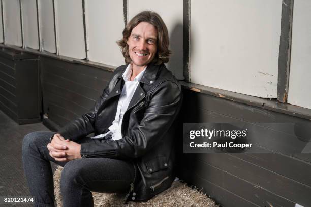 Golfer Tommy Fleetwood is photographed for the Sunday Times on July 14, 2017 in Southport, England.