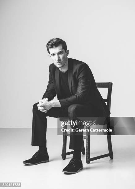 Actor Gwilym Lee is photographed on April 20, 2017 in London, England.