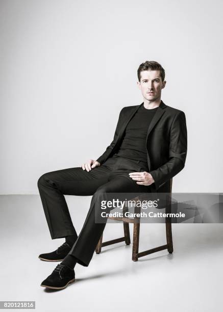 Actor Gwilym Lee is photographed on April 20, 2017 in London, England.