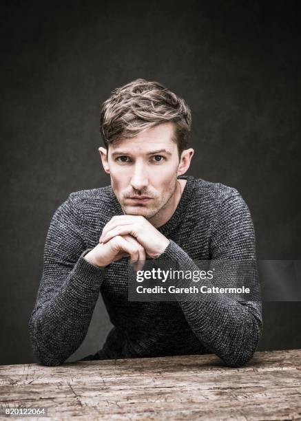 Actor Gwilym Lee is photographed on April 20, 2017 in London, England.