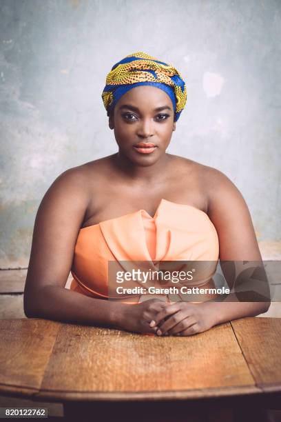 Actor Wunmi Mosaku is photographed on April 24, 2017 in London, England.