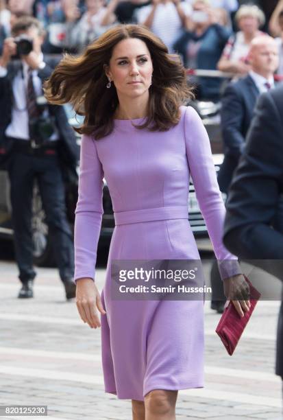 Catherine, Duchess of Cambridge visits the Maritime Museum to celebrate the joint UK-German year of science, which for 2017 is focused on oceans,...