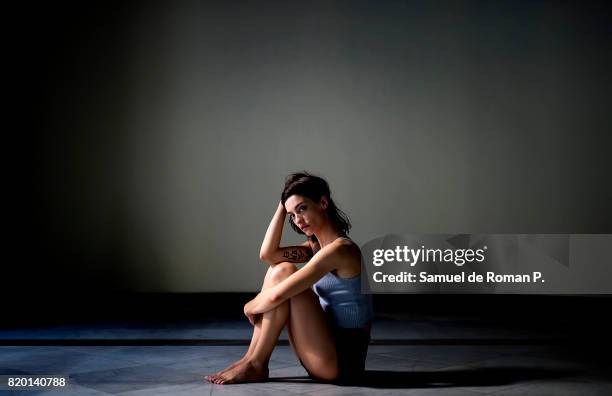 Ana Cela Portrait Session in `Circulo de Bellas Artes´ on July 17, 2017 in Madrid, Spain.