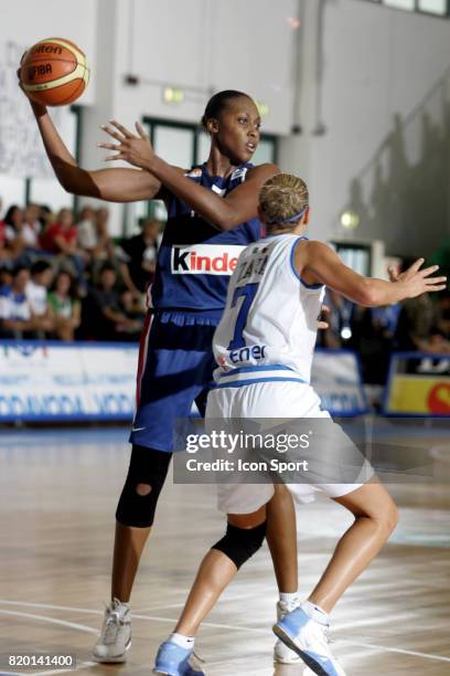 Sandrine GRUDA - - France / Italie - Championnats d'Europe de Basket Ball 2007 -