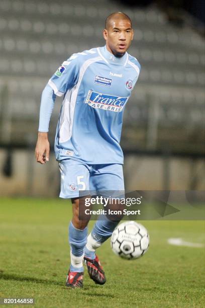 Habib BELLAID - - Auxerre / Strasbourg - 21 eme journee de Ligue 1,