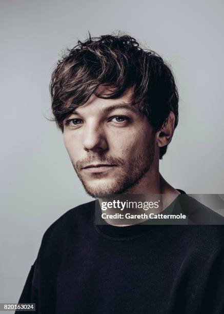 Singer Louis Tomlinson is photographed on July 19, 2017 in London, England.