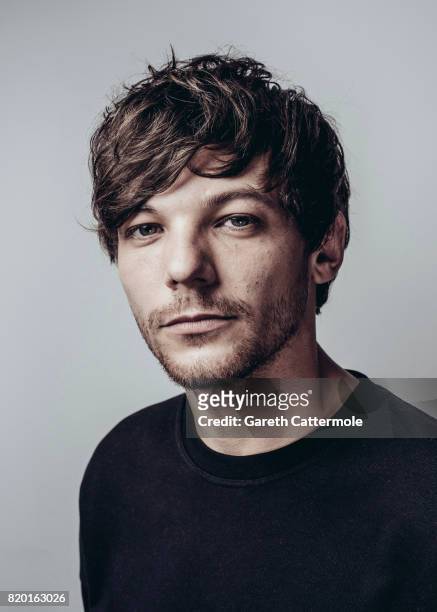 Singer Louis Tomlinson is photographed on July 19, 2017 in London, England.