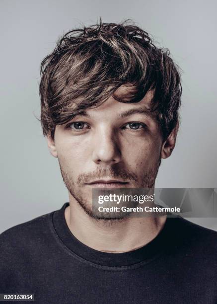 Singer Louis Tomlinson is photographed on July 19, 2017 in London, England.