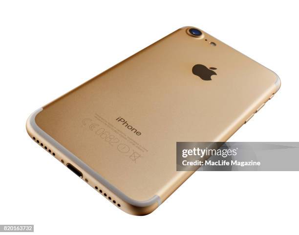 Apple iPhone 7 with a Gold finish, taken on September 19, 2016.