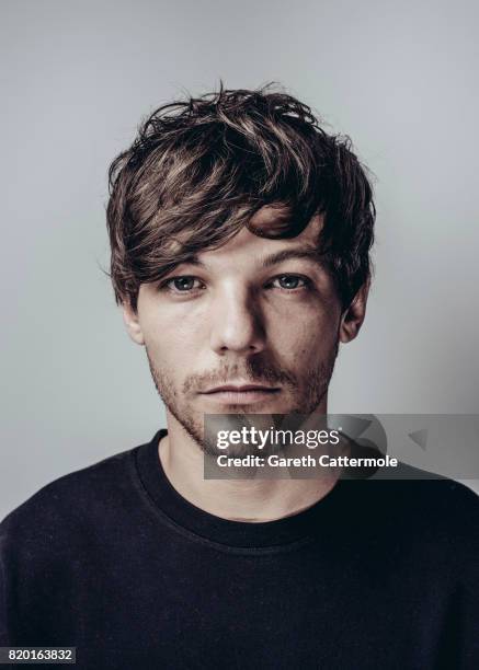 Singer Louis Tomlinson is photographed on July 19, 2017 in London, England.