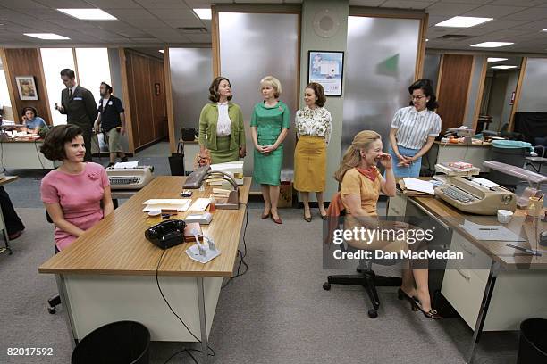 The Cast of Mad Men is photographed for USA Today.