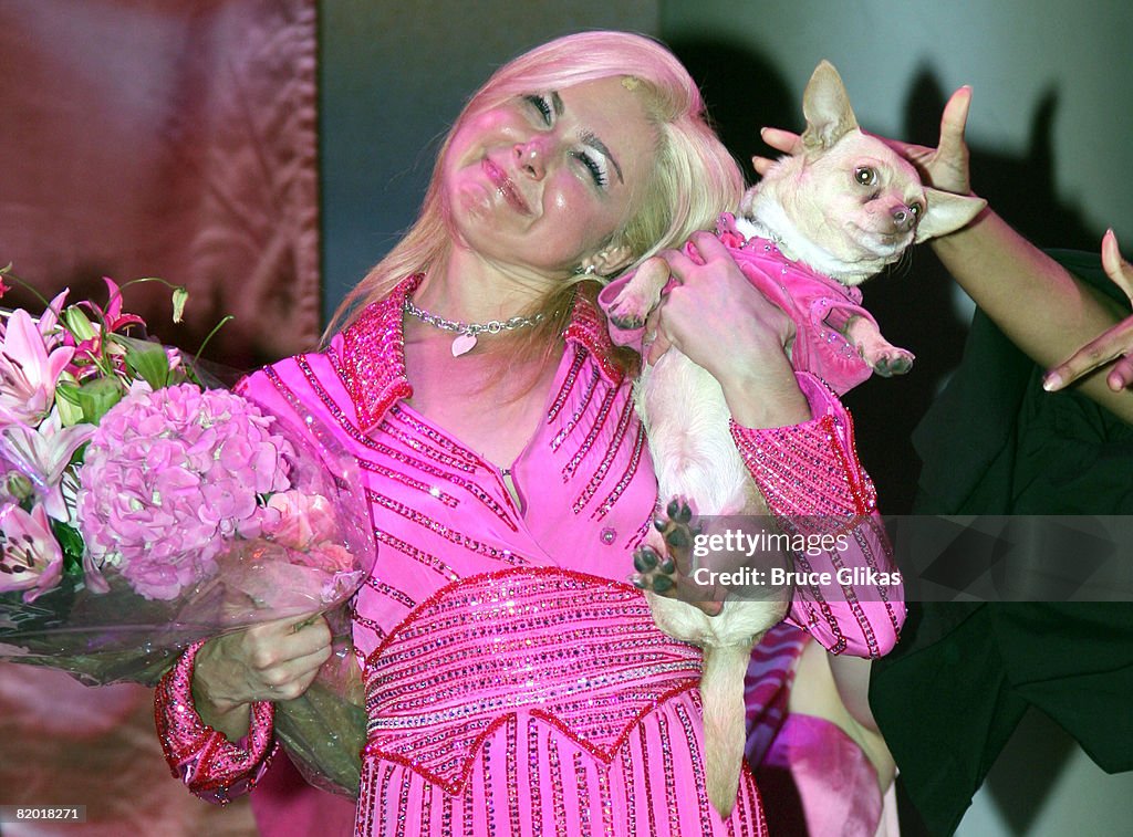 Laura Bell Bundy and Andy Karl Final Performance of "Legally Blonde" o
