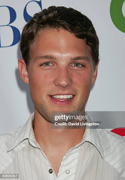 Actor Michael Cassidy attends the CW/CBS/Showtime/CBS Television TCA party at Boulevard3 on July 18, 2008 in Hollywood, California.