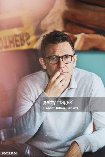Film director Michel Hazanavicius is photographed for Self Assignment on April 27, 2017 in Paris, France.