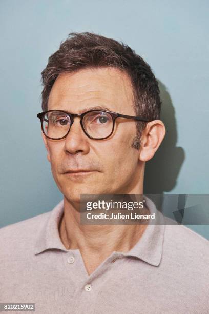 Film director Michel Hazanavicius is photographed for Self Assignment on April 27, 2017 in Paris, France.