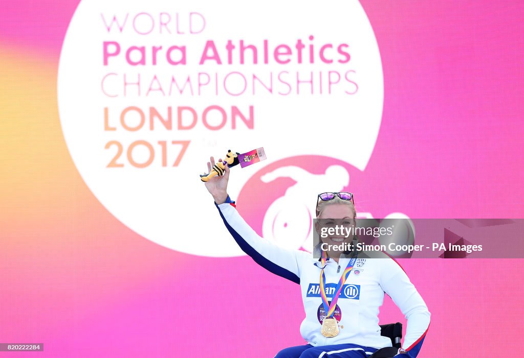 2017 World Para Athletics Championships - Day Eight - London Stadium