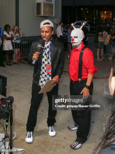 Jerrod Carmichael is seen on July 20, 2017 in San Diego, California.