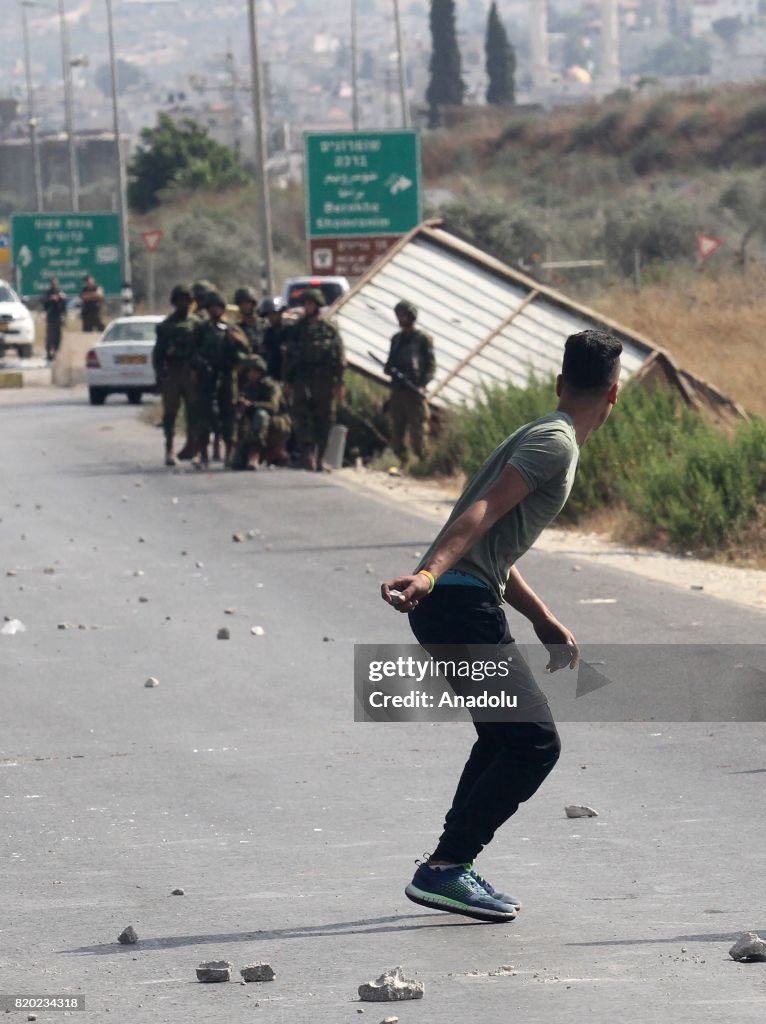 Protest in Nablus against Israel's restrictions on Al-Aqsa