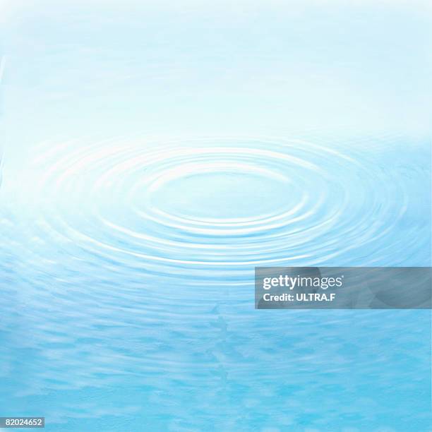 a ripple on the water. - water ripple stock-fotos und bilder